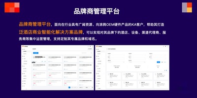 智慧无人酒店系统